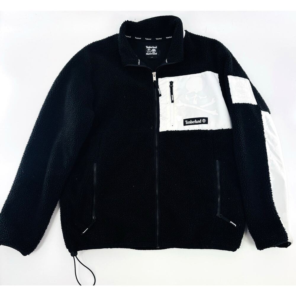 Timberland X Mastermind World Color Block Pocket Fleece Lined Logo Jacket Large